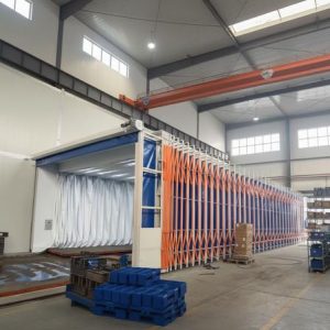 Telescopic Sandblasting Room