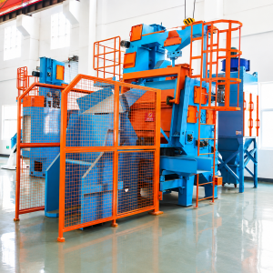 Rubber Tumble Belt Shot Blasting Machine