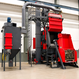 Tumble Belt Shot Blasting Machine (Metal Belt Type)